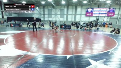 U20 Women - 59 lbs Cons. Round 6 - Mia Collins, NY vs Persaeus Gomez, CO