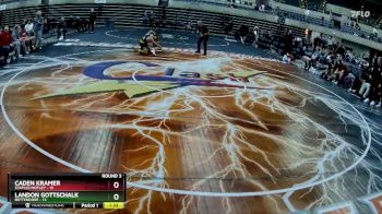 114 lbs Round 3 (4 Team) - Caden Kramer, Staples Motley vs Landon Gottschalk, Bettendorf