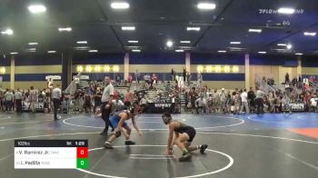 Match - Victor Ramirez Jr., Tracy Wrestling Club vs Izaiah Padilla, Pueblo County