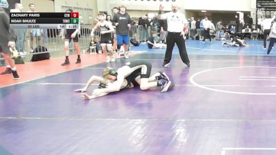 93 lbs Semifinal - Zachary Paris, CTWHALE Orca - MSE vs Noah Shultz, TDWC Maniacs - MSE