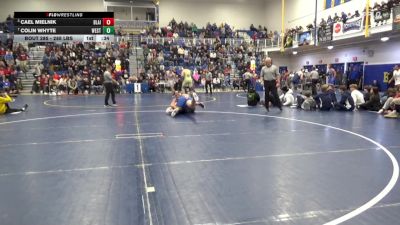 285 lbs 3rd Place - Cael Mielnik, Blair Academy-NJ vs Colin Whyte, West Greene