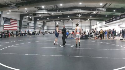 80 kg Champ. Rd Of 16 - Chris Anguiano, Surfside X Wrestling vs Cole Sackett, Angry Fish Wrestling