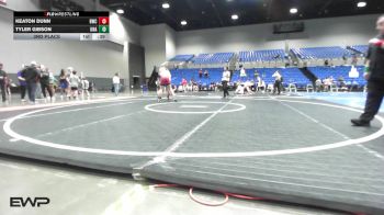 175 lbs 3rd Place - Keaton Dunn, Beebe Wrestling vs Tyler Gibson, Unattached