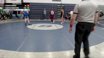 150 lbs Round 2 - Carter Freestone, Fighting Squirrels Wrestling Club vs Logan Schmidt, Idaho