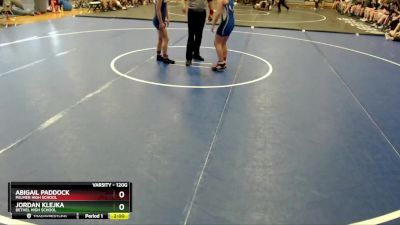 120G Round 4 - Jordan Klejka, Bethel High School vs Abigail Paddock, Palmer High School