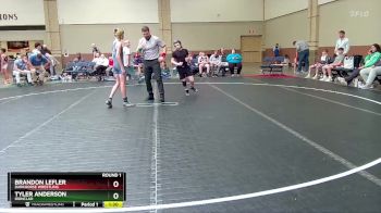 96 lbs Round 1 - Tyler Anderson, Ironclad vs Brandon Lefler, Darkhorse Wrestling