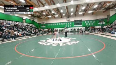 132 lbs Cons. Semi - Dino De La Cruz, Lovell vs Tyler Wenzel, Powell