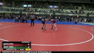 115 lbs Quarterfinal - Logan Dunn, BYA vs Brody Trees, Outlaw Wrestling Club