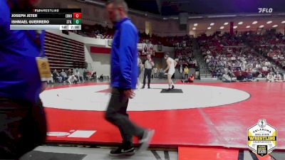 157 lbs Finals (8 Team) - Joseph Jeter, EDMOND NORTH vs Ishmael Guerrero, STILLWATER