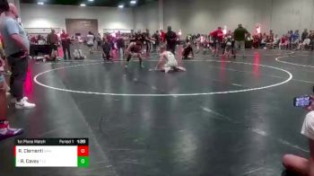 132 lbs 1st Place Match - Raymond Cavey, Florida vs Richie Clementi, Gladiators Academy Wrestling