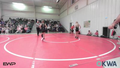 68-74 lbs Rr Rnd 2 - Kimber Wiley, Sallisaw Takedown Club vs Avie Lamp, Brushy Wrestling Club