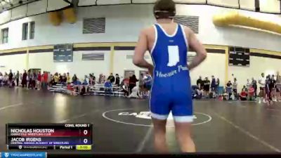 152 lbs Cons. Round 1 - Nicholas Houston, Hawkstyle Wrestling Club vs Jacob Irgens, Central Indiana Academy Of Wrestling