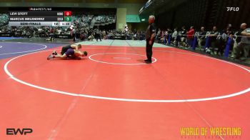110 lbs Semifinal - Levi Stott, Hononegah vs Marcus Melendrez, SoCal Hammers