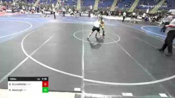 130 lbs Rr Rnd 3 - Brooks Grunefelder, Gorilla WC vs Hudson Ascough, 307 Wrestling