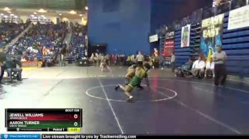 138 lbs Champ. Round 2 - Jewell Williams, Jensen Beach vs Aaron Turner, Great Bridge