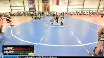 100 lbs Rd# 2 10:30am Friday - Liam Kelly, Nebraska Elite vs Kara Dover, Minion Green