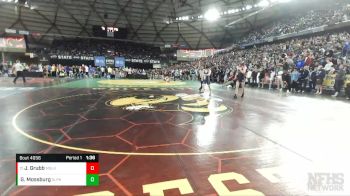 4A 145 lbs Champ. Round 1 - Joshua Grubb, Moses Lake vs Gil Mossburg, Glacier Peak