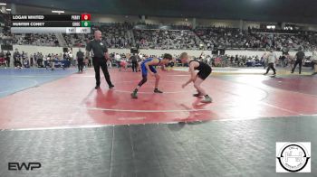 100 lbs Consi Of 16 #2 - Logan Whited, Perry vs Hunter Coney, Choctaw Jh