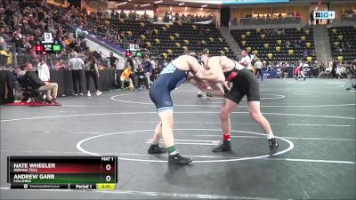 157 Consi Semifinal - Nate Wheeler, Indiana Tech vs Andrew Garr, Columbia