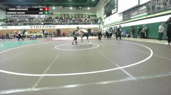 157 lbs Champ. Round 2 - Chris Anguiano, Millikan vs Andrew Aviles, Schurr
