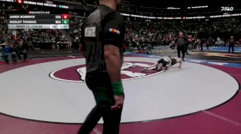 113-2A Champ. Round 1 - Jared Roberts, Cedaredge vs Radley Thomas, Wiggins School District