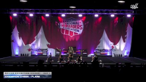 Champion Cheer - Flare [2025 Novice Exhibition (Cheer) Day 1] 2025 NCA Holiday Classic