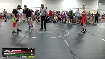 132 lbs Round 6 (8 Team) - Jayden Rivera, Myland WA vs Cooper Cammarata, Front Royal WC