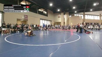 144 lbs Quarters & 3rd Wb (32 Team) - Hagen Sharp, Guerilla WC vs Murk Romano, Team Shutt Weston