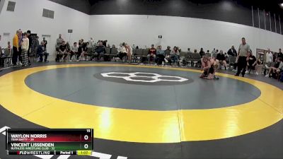 70 lbs Round 4 - Waylon Norris, Team Batty vs Vincent Lissenden, Ruthless Wrestling Club