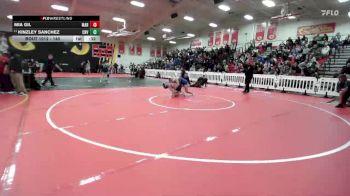 140 lbs Cons. Round 4 - Mia Gil, Marina vs Kinzley Sanchez, Canyon View