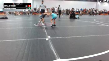 55/62 Round 2 - Mila Gutierrez, Top Rank vs Myra Shannon, Longwood Wrestling Club