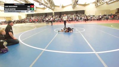 55-T lbs Quarterfinal - Luis Deguzman, Spazz Wrestling vs Silas Bartee, Power Half Wrestling Academy