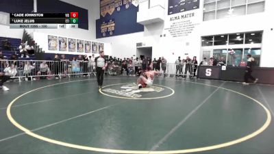 150 lbs Cons. Semi - Cade Johnston, Vista vs Luke Jelus, Etiwanda