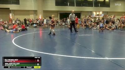 85 lbs Round 4 (8 Team) - Walker Elliot, Blackman WC vs Eli McKelvey, Elevate WC