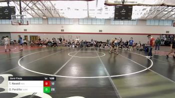 95 lbs Semifinal - Teigan Newell, Indiana Outlaws Black vs Gavin Pardilla, Team Gotcha