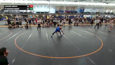 165 lbs Champ. Round 4 - Laramie Gibson, Unattached vs Ty`Quavion Smart, Beat The Streets-Chicago