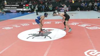 Quarterfinal - Parker Zikmund, Central City vs Rogelio Hernandez, Gibbon
