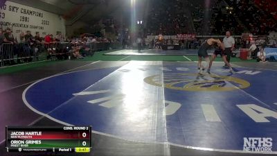 2A 120 lbs Cons. Round 2 - Jacob Hartle, New Plymouth vs Orion Grimes, Priest River