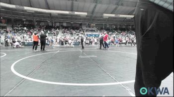 64 lbs Consi Of 8 #1 - Charles Wheeler, Locust Grove Youth Wrestling vs Brody Wren, Heat