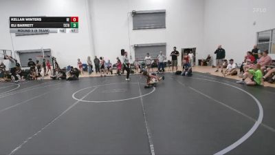72 lbs Round 5 (6 Team) - Kellan Winters, Brawler Elite vs Eli Barrett, Terps Xtreme