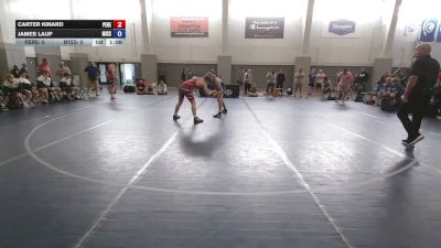 144 lbs Carter Kinard, Pennsylvania Red vs James Lauf, Missouri