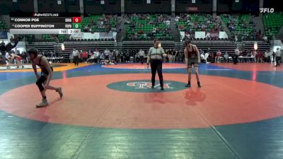 6A 138 lbs Champ. Round 2 - Connor Poe, Shades Valley vs Cooper Buffington, Fort Payne