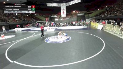 43 lbs Semis - Azalea Garcia, The Valley Wrestling Club vs Lincoln Cokinos, MatTime Wrestling