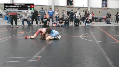 105 lbs Cons. Quarters - Matthew McNulty, All In Wrestling Academy vs Jase Seymour, Cowboy Mat Club