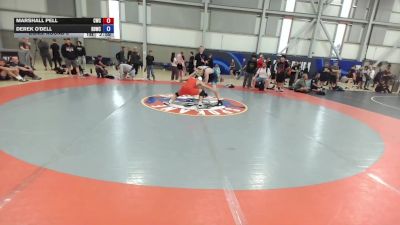132 lbs Cons. Round 5 - Marshall Pell, Cashmere Wrestling Club vs Derek O'Dell, Richland Bombers Wrestling Club