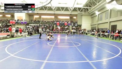 126 lbs Consi Of 16 #2 - Christian Borges, Fairfield Prep vs Ashton Manacchio, North Haven
