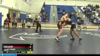 174 lbs Cons. Round 2 - Liam Leckie, Sacramento City vs Jacob Turner, Modesto