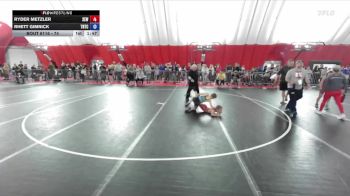 74 lbs Semifinal - Ryder Metzler, X-Factor Elite Wrestling vs Rhett Gimnick, Team Nazar Training Center