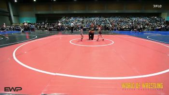 40 lbs Semifinal - Eliana Meza, Pounders WC vs Alexia Macias, Greenwave Youth Wrestling Club