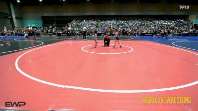 40 lbs Semifinal - Eliana Meza, Pounders WC vs Alexia Macias, Greenwave Youth Wrestling Club